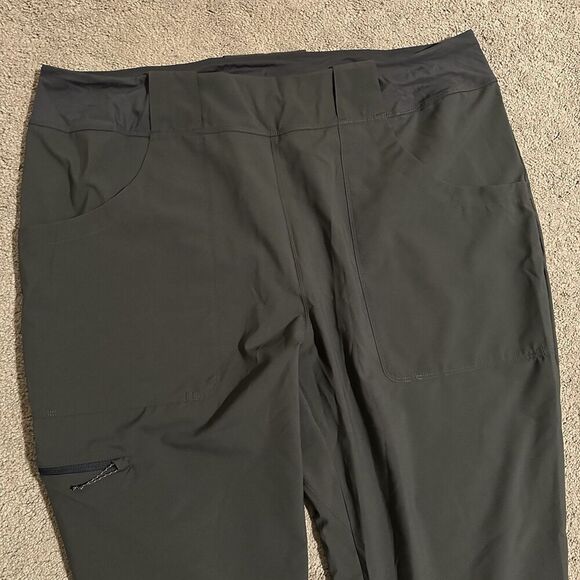 Patagonia Womens Tech Joggers Pants XL Fishing Hiking Camping Smolder Blue Gray - Picture 3 of 7